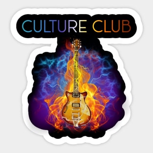 CULTURE CLUB BAND Sticker